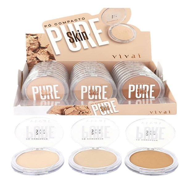 Vivai - Po Compacto Pure Skin 1211 G1 - 24 Und