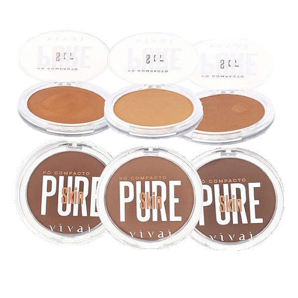Vivai - Po Compacto Pure Skin 1211 G2 - 6 Und