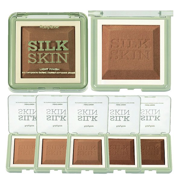 Ruby Rose - Po Compacto Baked M403 G2 Light Finish - 5 Und