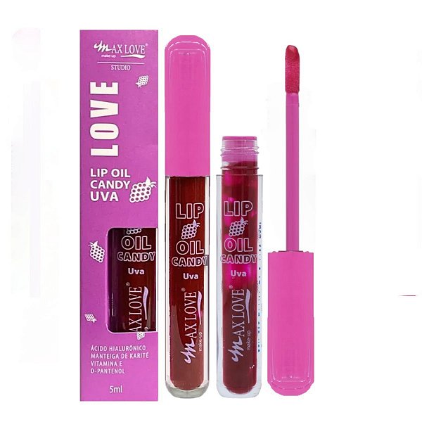 Max Love - Lip Oil Candy Uva 605