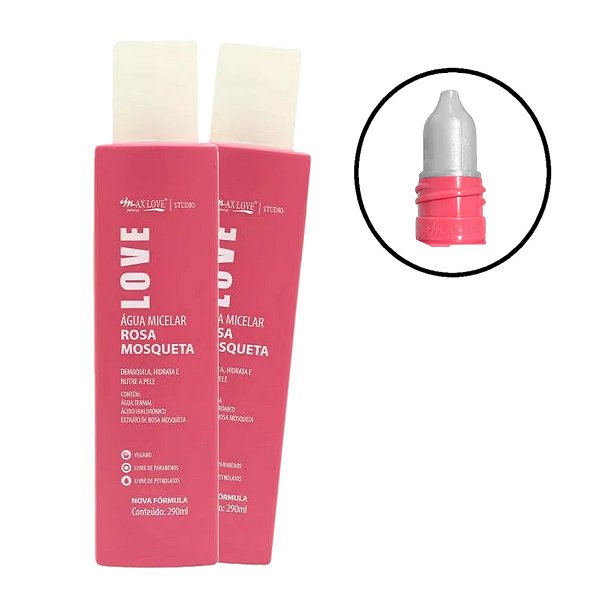 Max Love - Agua Micelar Rosa Mosqueta