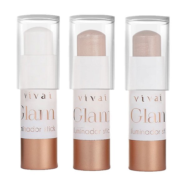 Vivai - Iluminador Stick Bastão Glam 1221 - 6 Und