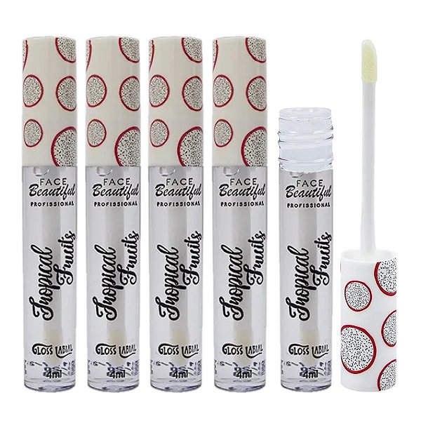 Face Beautiful - Gloss Labial Tropical Pitaya FB170 - 6 Und