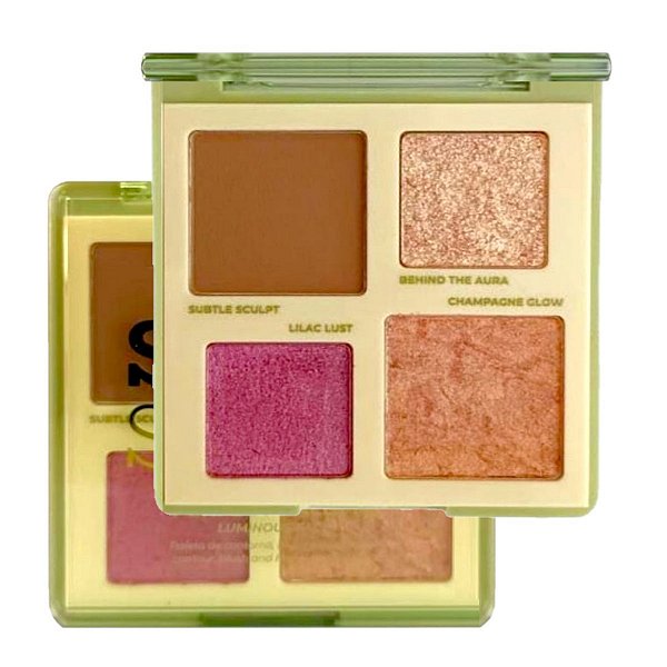 Ruby Rose - Contorno Blush Iluminador Luminous Face - 6 Und