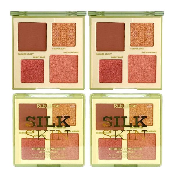 Ruby Rose -Contorno Blush Iluminador Deep Radiance - 6 Und