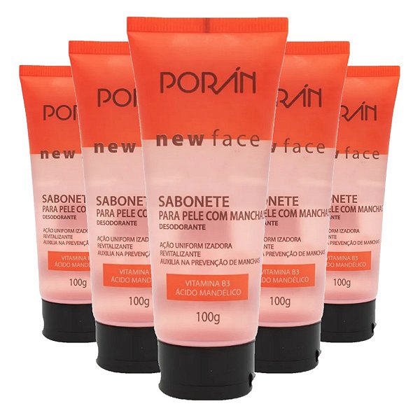 Poran - Sabonete New Face Manchas PR000 - 6 Und