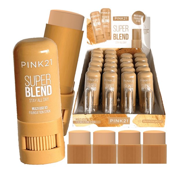 Pink 21 - Base Bastão Stick Blend CS5207 - 24 Und