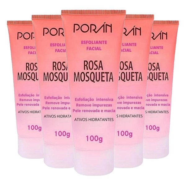 Poran - Esfoliante Facial Rosa Mosqueta PR56 - 6 Und