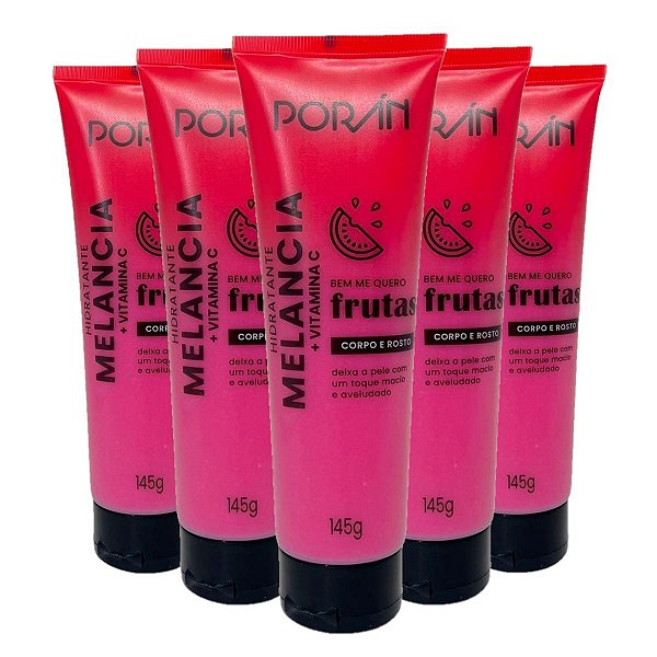 Poran - Hidratante Corpo e Rosto Melancia PR202 - 12 Und