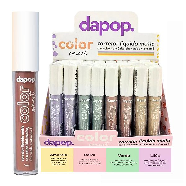 Dapop - Corretivo Liquido Color Smart Matte DP2297 - 32 Und