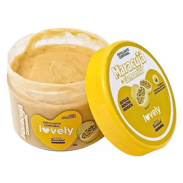 Face Beautiful - Esfoliante Maracuja + Camomila Pote FB407