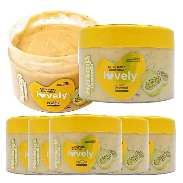 Face Beautiful - Esfoliante Maracuja + Camomila FB407 - 6 Un