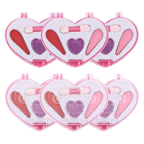 Vivai - Kit de Maquiagem Infantil Fofys CORAÇÃO 4111 - 6 Und