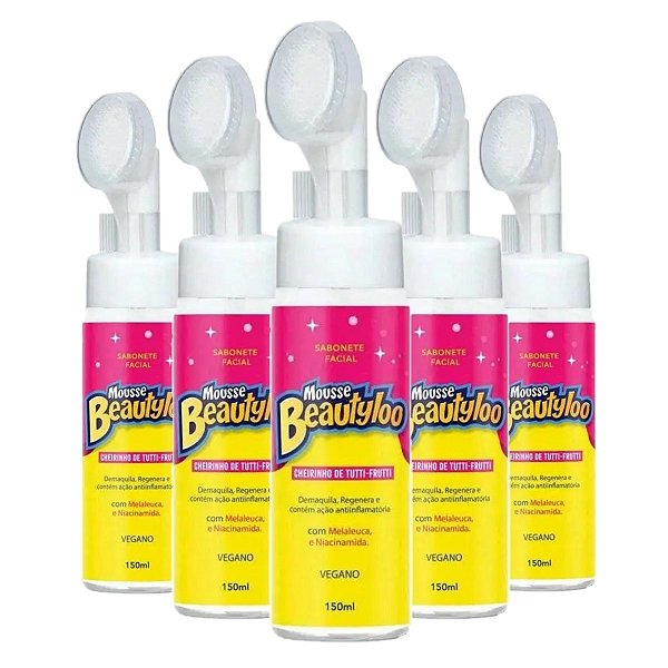 Face Beautiful - Mousse Beautyloo Tutti Frutti FB461 - 12 Un