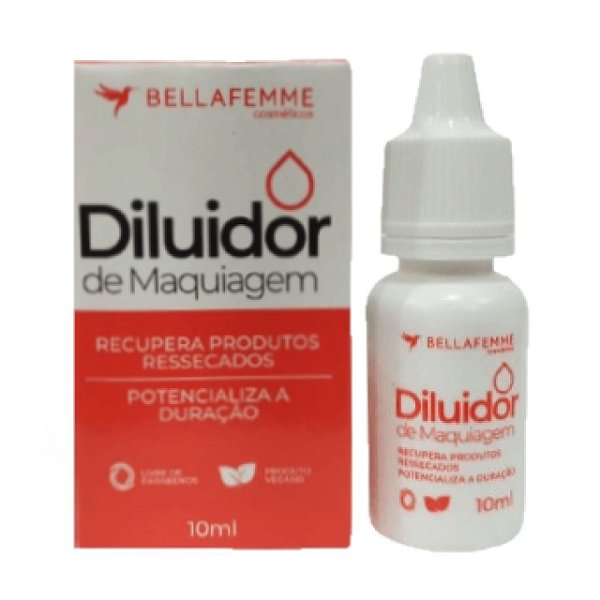 Bella Femme - Diluidor de Maquiagem BF10163 - 6 Und