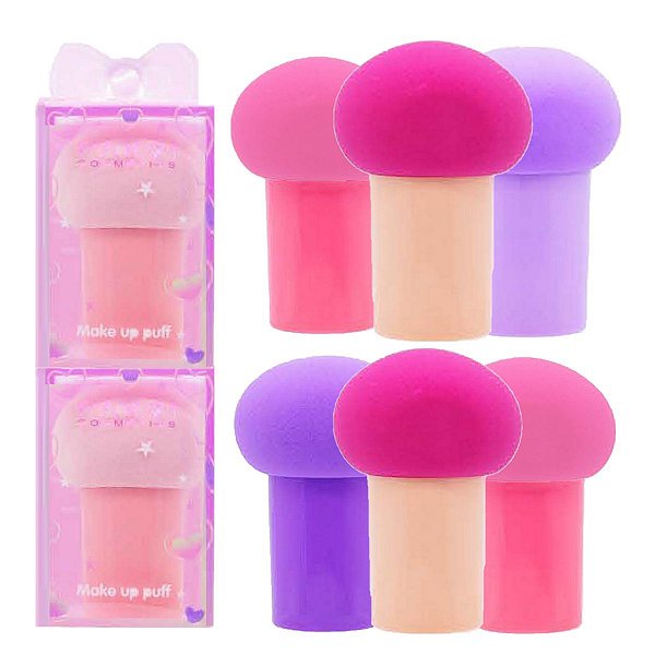 Pink 21 - Esponja com Cabo Redonda HB87463 - 12 Und
