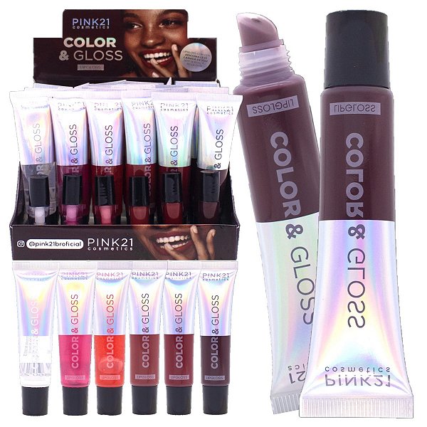 Pink 21 - Lip Gloss Color CS4507 - 24 Und