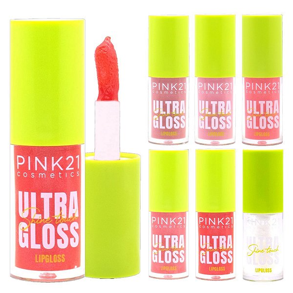 Pink 21 - Lip Gloss Ultra Shine CS5192 - 6 Und