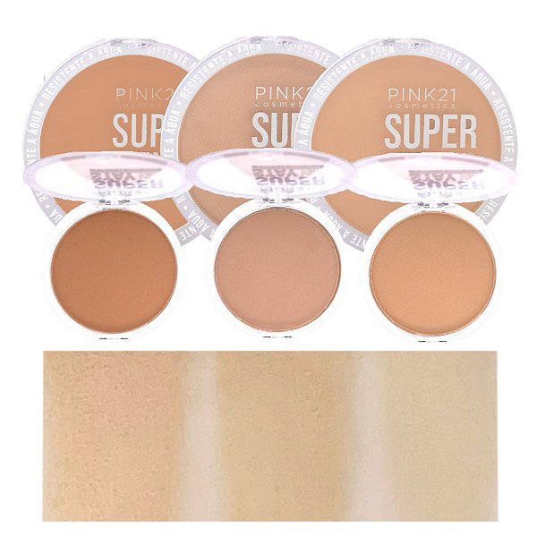Pink 21 - Po Compacto Super Stay 24 Horas CS5100 - 3 Und (A)
