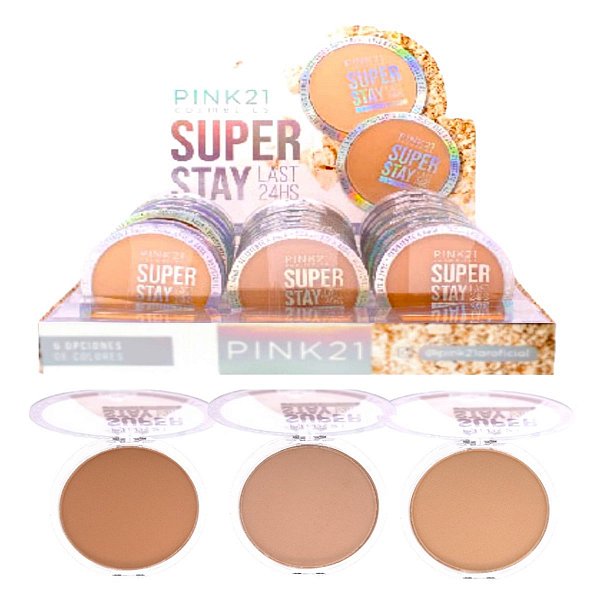 Pink 21 - Po Compacto Super Stay 24 Horas CS5100 -24 Und (A)