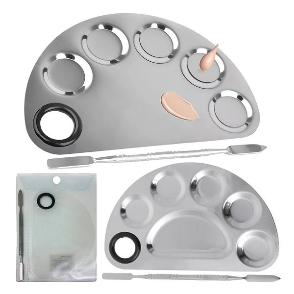 Mandala - Placa de Inox com Espátula MJ030