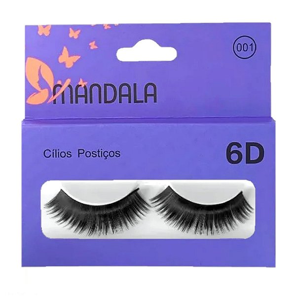 Mandala - Cilios Postiços 6D MC001 - 1 Par