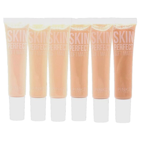 Pink 21 - Base Soft Matte Skin Perfect CS5034 - 6 Und