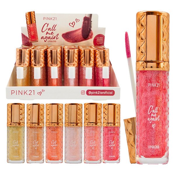 Pink 21 - Lip Gloss Call Me Again CS4786 - 24 Und