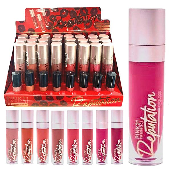 Pink 21 - Lip Gloss Reputation CS4838 - 24 Und