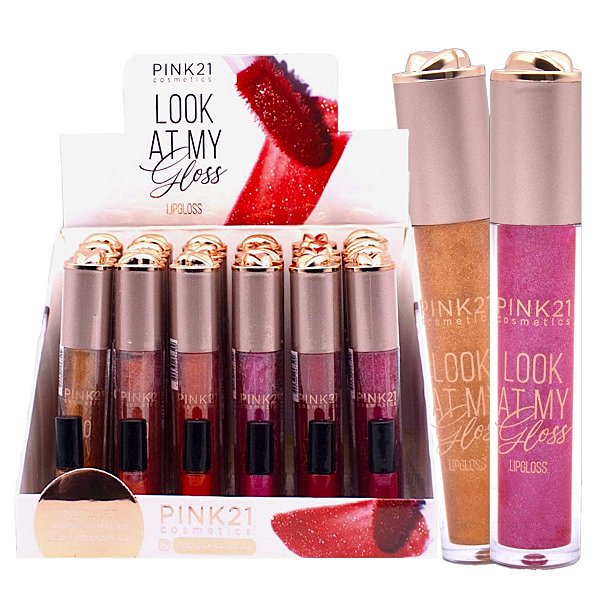 Pink 21 - Lip Gloss Look at My Gloss CS5040A - 24 Und (A)