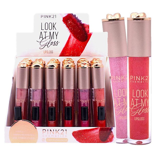 Pink 21 - Lip Gloss Look at My Gloss CS5040B - 24 Und (B)