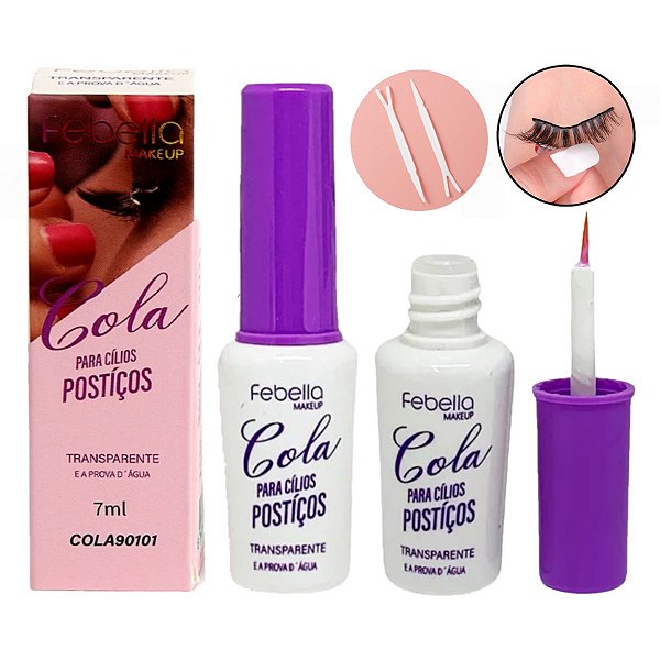 Febella - Cola para Cilios 90101 - Transparente