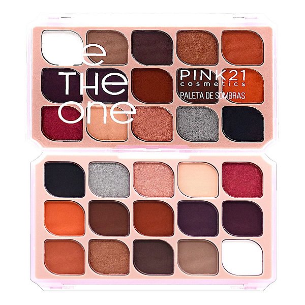 Pink 21 - Paleta de Sombras Be The One CS4649 - COR 01