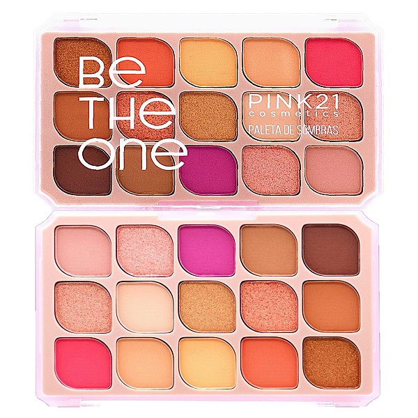 Pink 21 - Paleta de Sombras Be The One CS4649 - COR 02