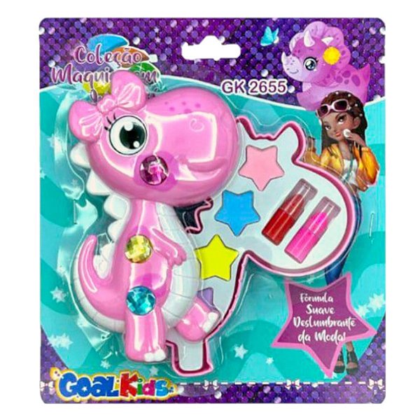Goal Kids - Kit de Maquiagem Infantil Dinossauro GK2655