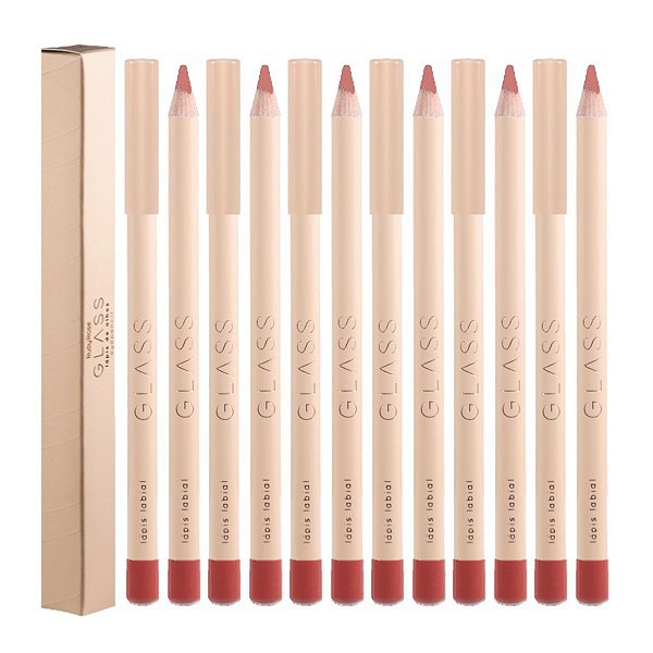 Ruby Rose - Lapis Labial GLASS LL06 - 6 Und