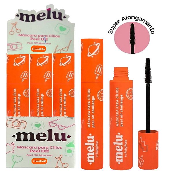 Ruby Rose - Mascara De Cilios Melu Peel Off RR5151 CHALLENGE -12 Un