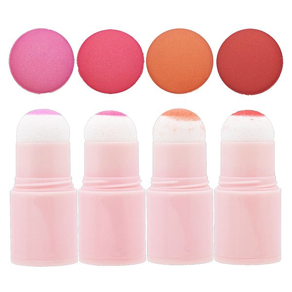 Pink 21 - Blush com Aplicador Multiuso CS4493 - 4 Und
