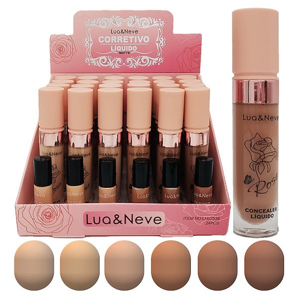 Lua e Neve - Corretivo Liquido Matte LN02538 - 24 Und