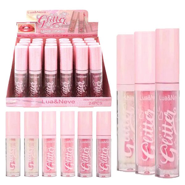 Lua e Neve - Lip Oil Magico Glitter LN05025 - 24 Und