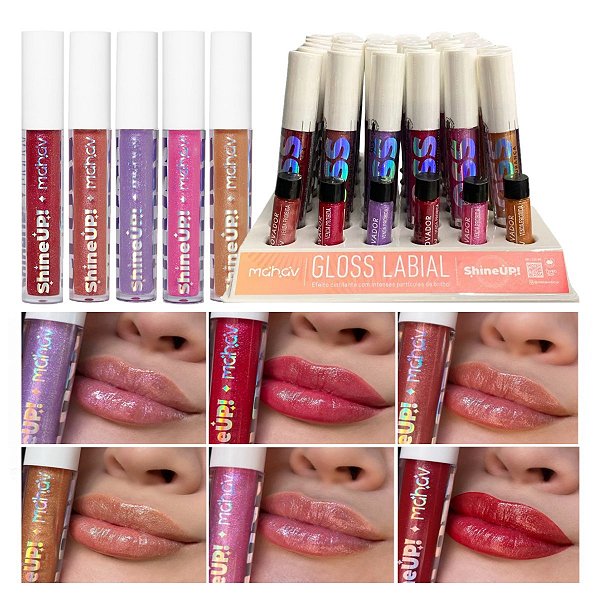 Mahav - Lip Gloss Shine Up Glitter GSUMV - 36 Und