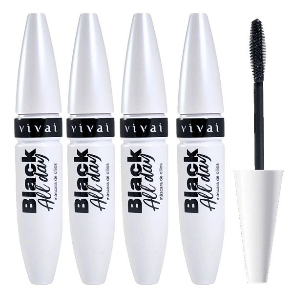 Vivai - Mascara de Cilios Black All Day 2224 - 6 Und