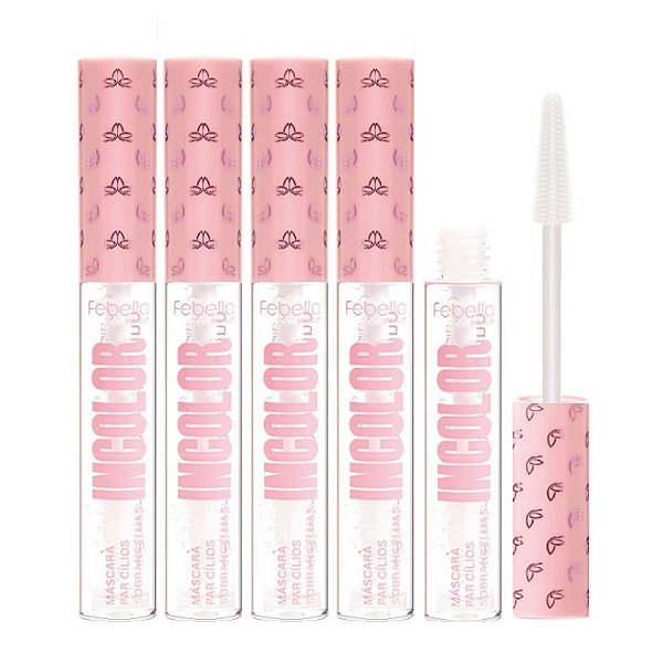 Febella - Mascara de Cilios Incolor MA30418 - 12 Und