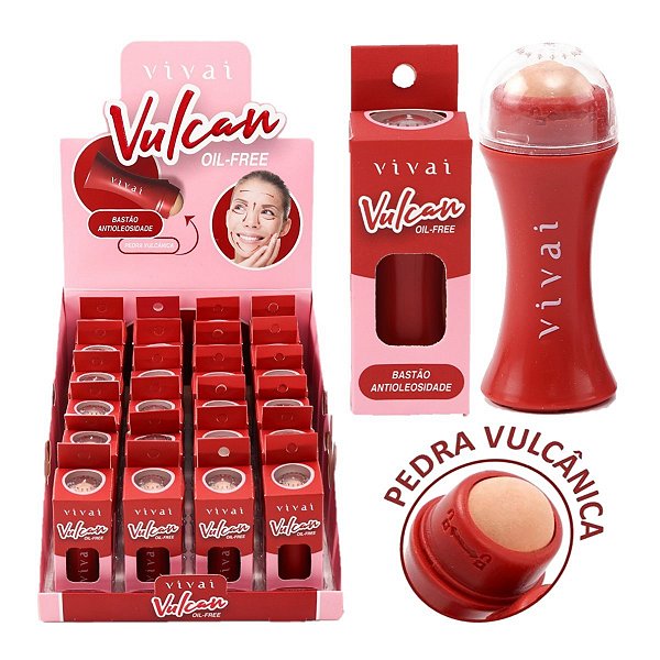 Vivai - Bastao Antioleosidade Pedra Vulcanica 5060 - 24 Und