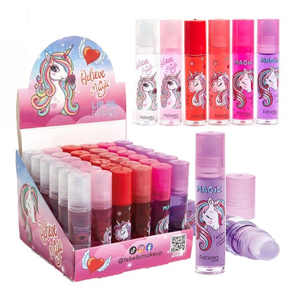 Febella - Lip Oil Unicornio Believe in Magic LG40524 - 36 Un