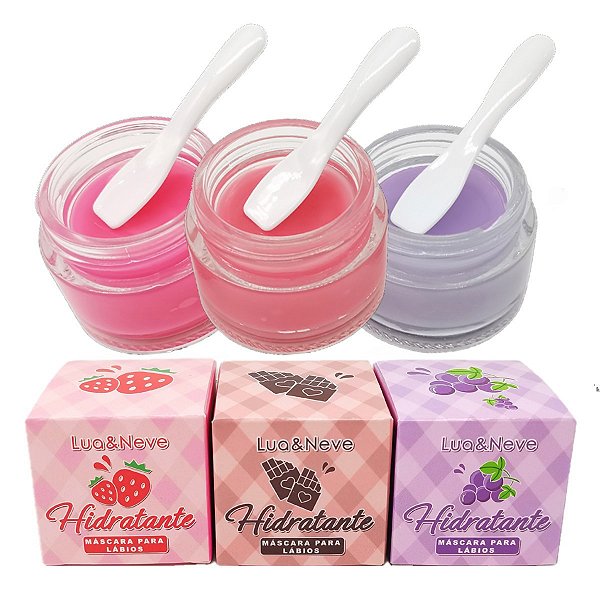 Lua e Neve - Mascara Hidratante Labial LN02517 - 12 Und