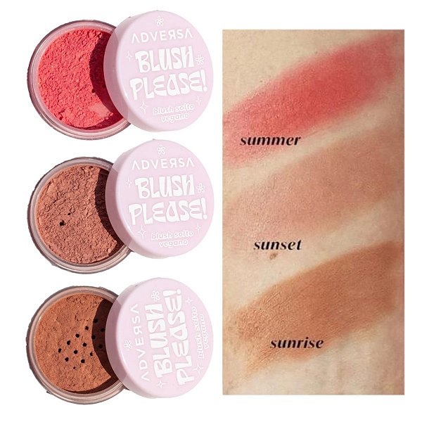 Adversa - Blush Solto Please! AD702 - 6 Und