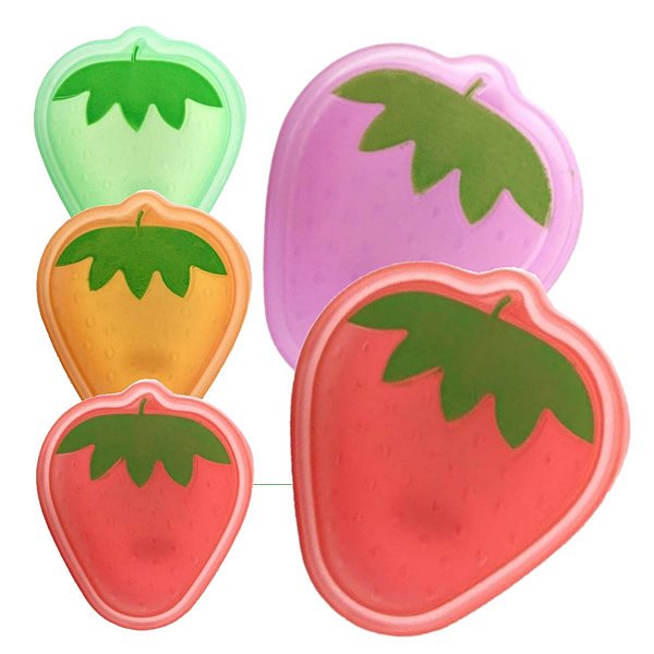 Pink 21 - Lip Balm Morango Gelatina CS4895 - Roxo