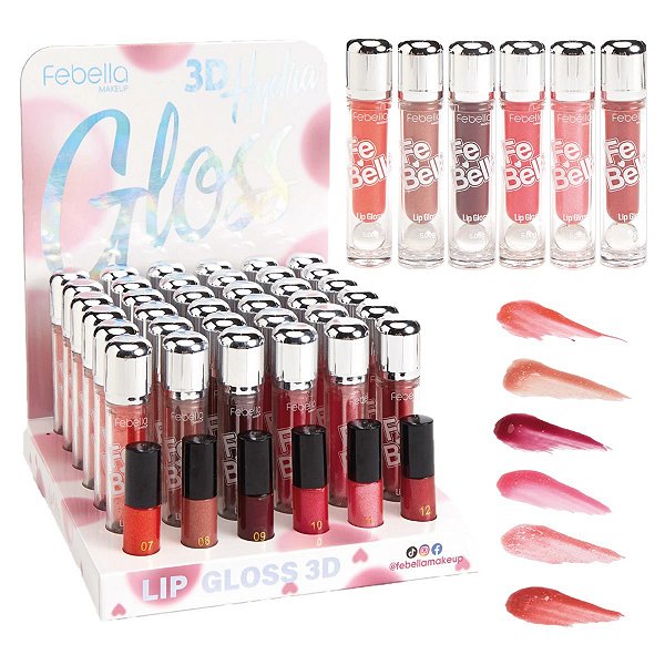 Febella - Lip Gloss 3D LG40534 B - 36 Und