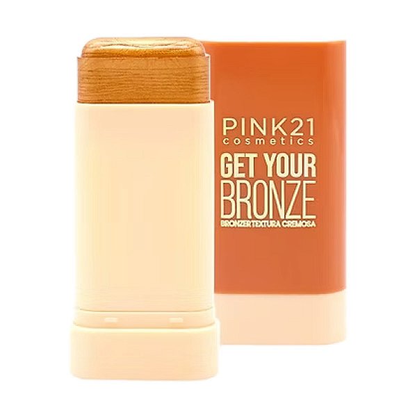 Pink 21 - Bronzer Stick Bastão GET YOUR CS5215 - COR 02
